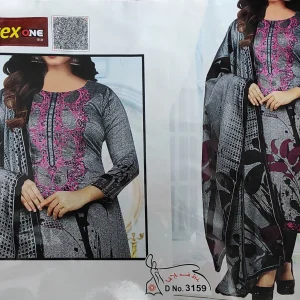 Digital printed cotton 3 Piece