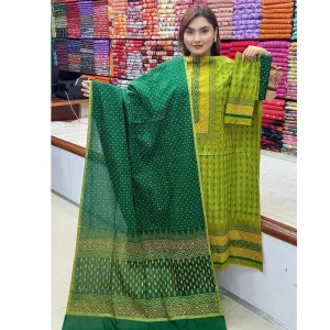 New Exclushive Printed Three Piece