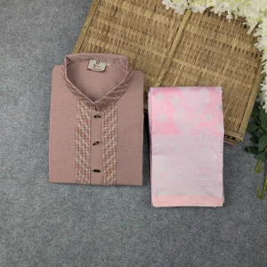 Premium Couple Set (Panjabi, Jamdani Saree)