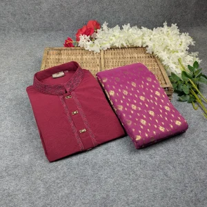Premium Couple Set (Panjabi, Jamdani Saree)